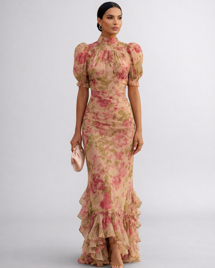 LL™ | Rosario | Floral Chiffon Maxi Dress