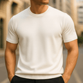 Pankov Men's Shirt | Elegant Short Sleeve, Breathable Fabric
