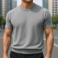Pankov Men's Shirt | Elegant Short Sleeve, Breathable Fabric