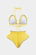 Ruffle | Ruched Bikini Set