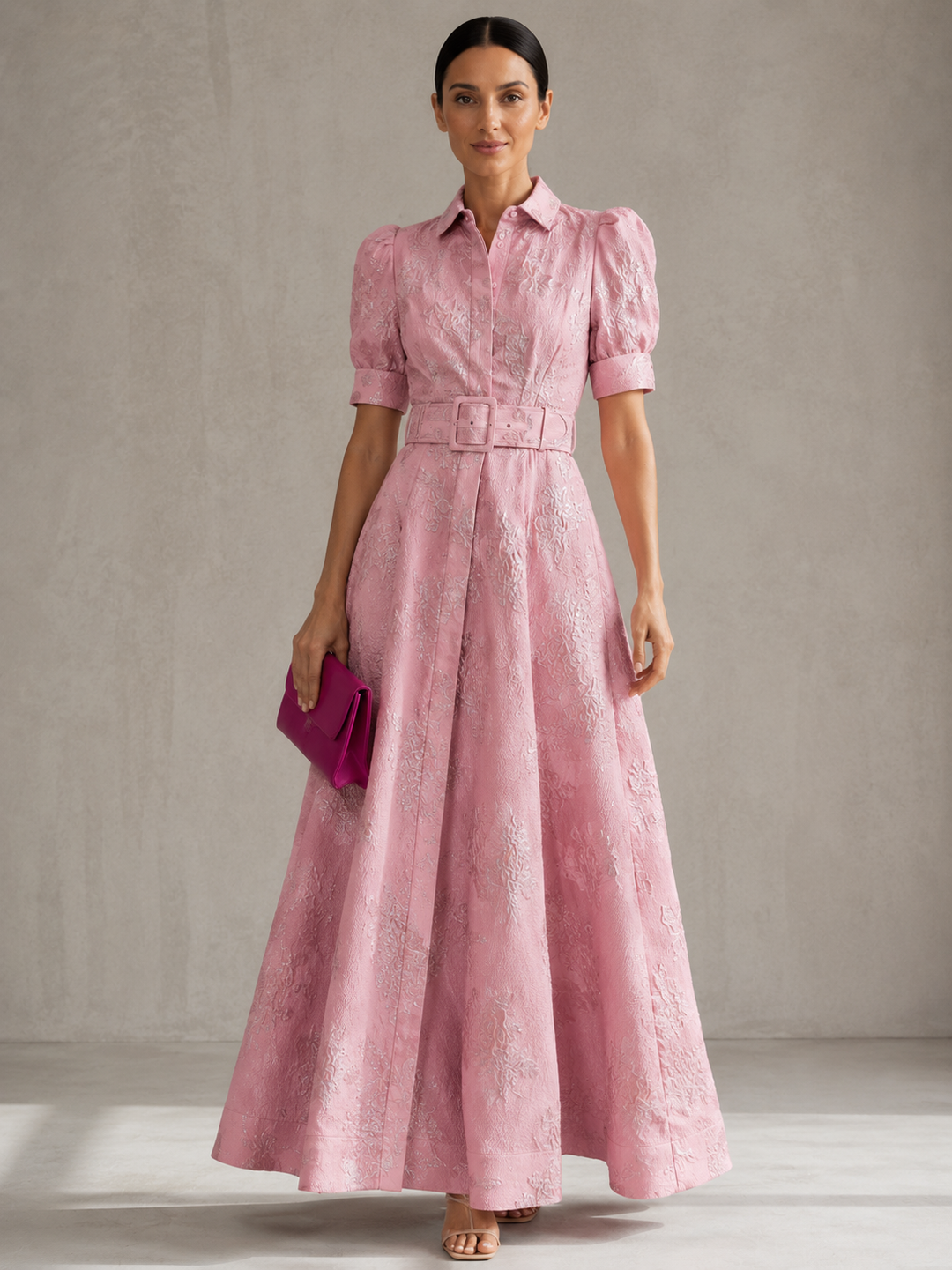 LL™ | Aria | Balloon Sleeve Maxi Dress