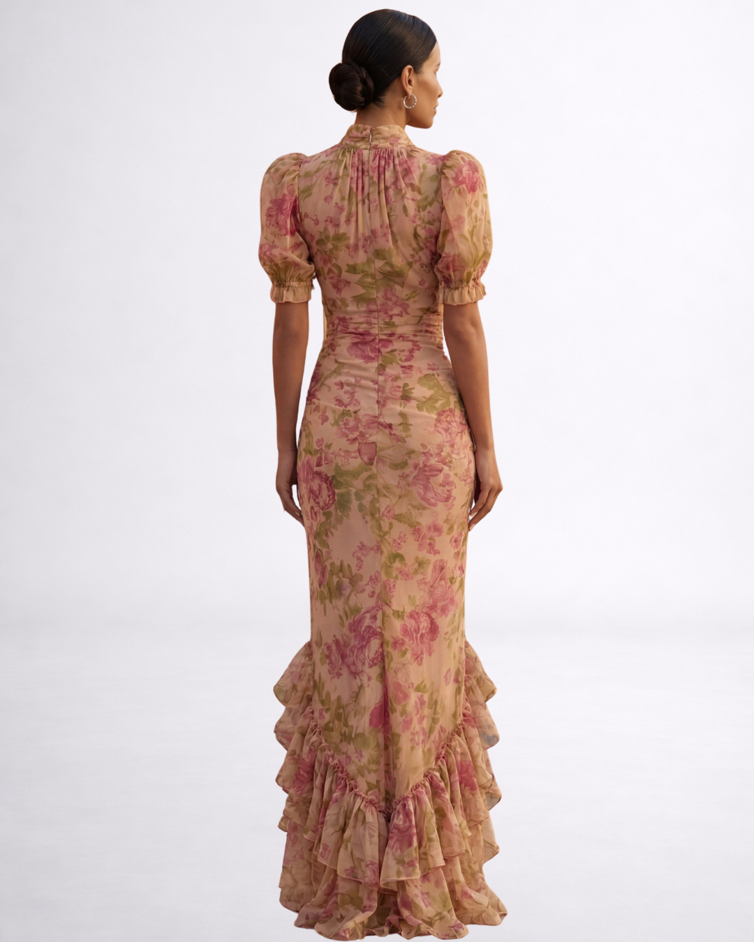 LL™ | Rosario | Floral Chiffon Maxi Dress