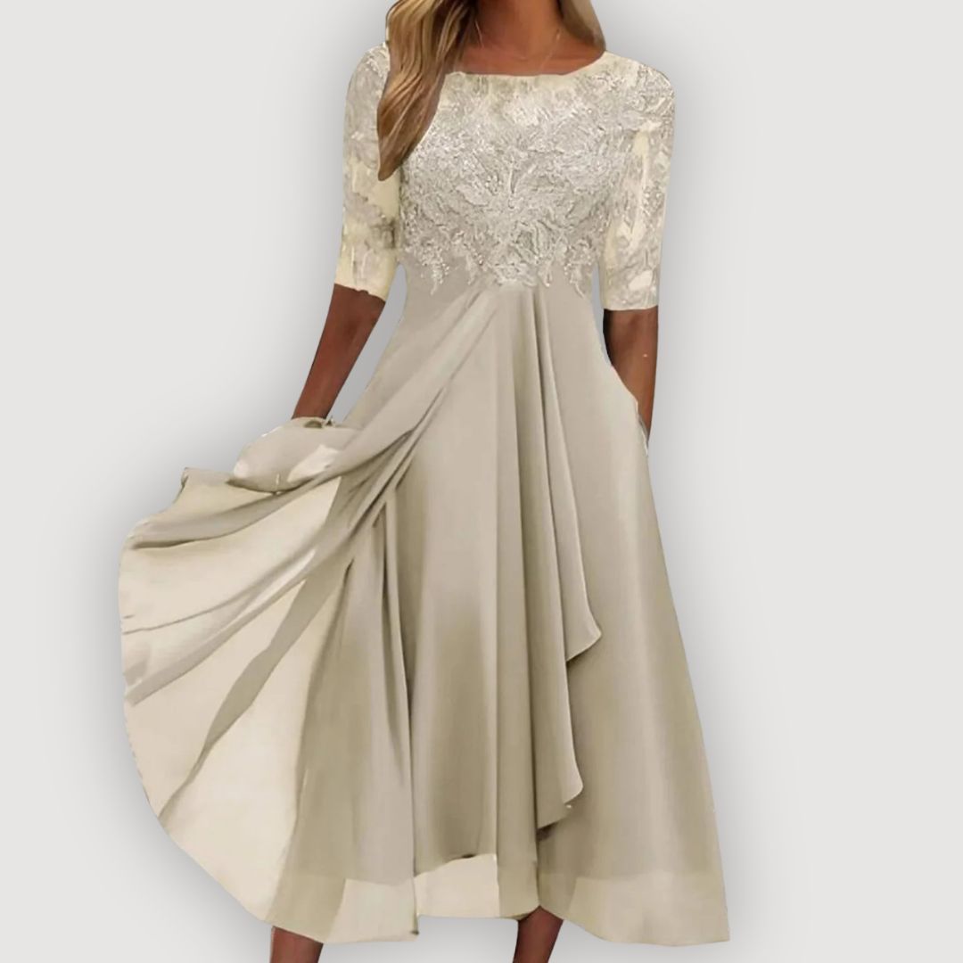 MARENNA – ELEGANT MIDI DRESS