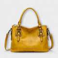 Mira Crossbody Bag made from premium Swiss leather featuring an elegant design, perfect for stylish women on the go. - 3