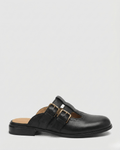 Theodora Mule Heels featuring soft leather material and a comfortable block heel, perfect for stylish and easy wear. - 2