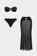 Chandler | Tie-Up Split Bikini Set