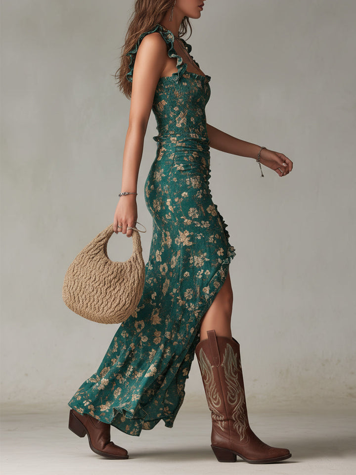 LL™ | Mayfair | Elegant Vintage Maxi Dress