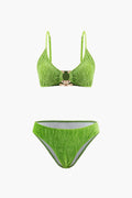 Nena | Velvet Bikini And Sarong