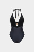 Bao | Backless Cut Out One-Piece Swimsuit