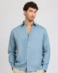 Aero Men's Shirt | Lightweight Linen-Tencel Blend, Relaxed Fit