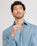 Aero Men's Shirt | Lightweight Linen-Tencel Blend, Relaxed Fit