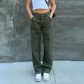 Quinn Cargo Pants in a relaxed fit, featuring a stylish design perfect for effortless chic outfits.   - 3