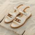Catania | Leather Chain Sandal