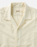 Daxon Shirt | Organic Cotton, Embroidered Stripe