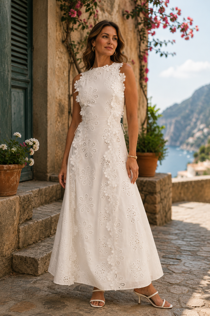 LL™ | Della Elegant Embroidered Maxi Dress