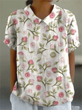 Nina Floral Shirt | Soft Breathable Fabric, Relaxed Fit - 5