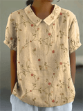 Nina Floral Shirt | Soft Breathable Fabric, Relaxed Fit - 6
