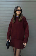 Mara Co Ord Set featuring a soft, cozy two-piece outfit for women in stylish design, perfect for casual wear or lounging. - 2