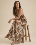 Cheela | Halter Maxi Beach Dress