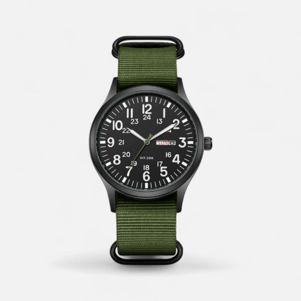 DuraField Watch | Rugged Stainless Steel, High-Visibility Dial