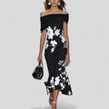Ivy Midi Dress | Soft Fabric, Elegant Statement Print, Perfect for Wedding Guest and Summer Events - 3
