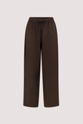 Kora Wide Leg Pants | High Rise, Elastic Waistband, Functional Pockets