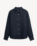 Liora Linen Shirt | Long Sleeve, Relaxed Fit, 100% Breathable Linen