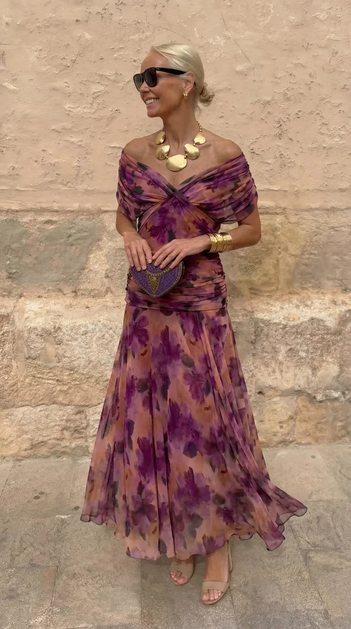 LL™ | Hendrika | Coral Evening Dress