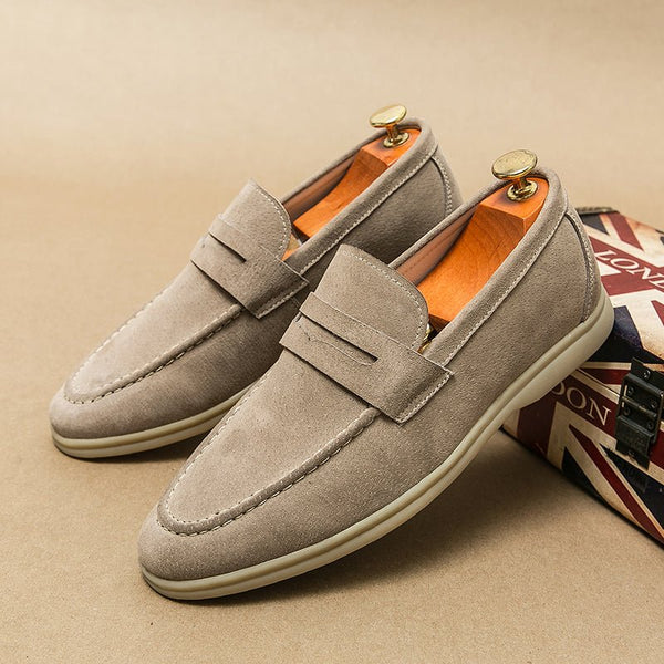 Brando | Suede Loafers for Women Orthopedic Comfort, Slip-On Design