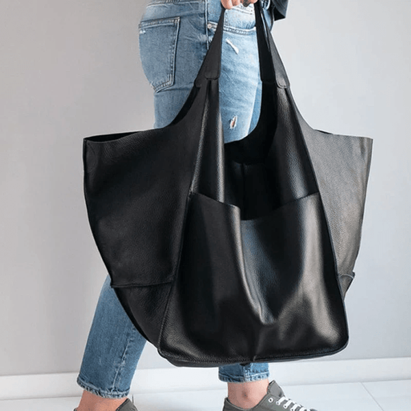 Mira Slouchy Tote Bag featuring a soft texture and spacious design, perfect for everyday use and stylish outings. - 1