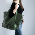Mira Slouchy Tote Bag featuring a soft texture and spacious design, perfect for everyday use and stylish outings. - 5