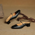 Meyra | Leather Mules
