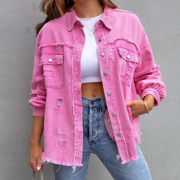 Olivia | Stylish Denim Jacket
