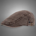 Zion Vintage Beret | Breathable Cotton, Timeless Design