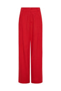 Raya Tailored Pants | Mid Rise, Full Length, Side Pockets
