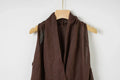 Valienne | Drape Linen Vest