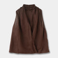 Valienne | Drape Linen Vest