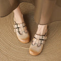 Theodora Mule Heels | Soft Leather, Comfortable Block Heel