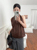 Valienne | Drape Linen Vest