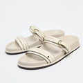 Maribel | Twin Strap Flats