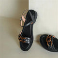 Catania | Leather Chain Sandal