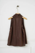 Valienne | Drape Linen Vest