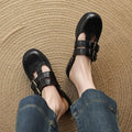 Theodora Mule Heels | Soft Leather, Comfortable Block Heel
