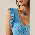 Maribelle | Crochet Beach Mini Dress