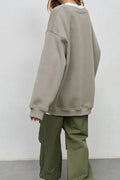 Lola | Oversize sweatshirt with crew neckline
