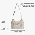 Nava Crossbody Bag | Checkered Nylon and Polyester Design for Women