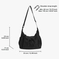 Nava Crossbody Bag | Checkered Nylon and Polyester Design for Women