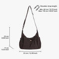 Nava Crossbody Bag | Checkered Nylon and Polyester Design for Women