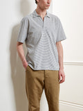 Yarrow Men's Shirt | Lightweight, Relaxed Fit, Short Sleeve, Bali Blue