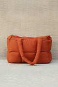 Daphne Puffer Tote | Polyester/Nylon Exterior, Cotton Lining